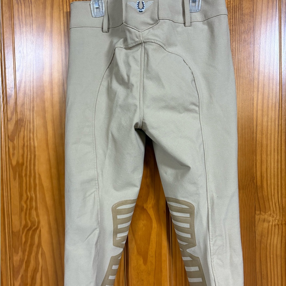 Women’s  Tan Riding Pants - Picture 2 of 3